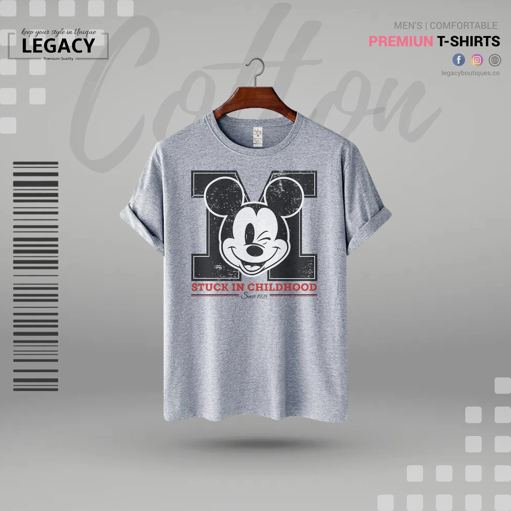 Legacy Men's Micky Printed Designer Edition T-Shirt - Image 6