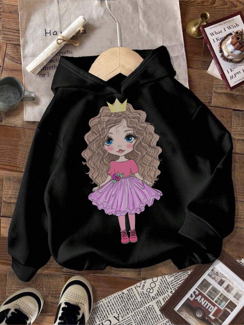 Little Doll Girl Printed Baby Boy And Girl Casual Cotton Hoodie Legacy Boutiques Bangladesh