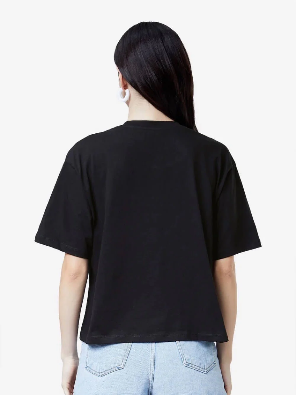 Looney Tunes Sylvester Cat Printed Womens Drop Shoulder T-shirt In Low Price Premium Quality Legacy Boutiques Dhaka - Image 2
