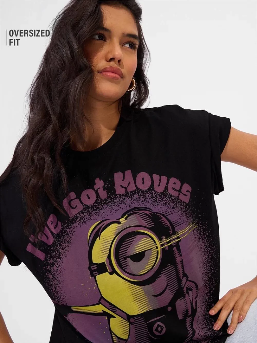 Low Price Minions Got Moves You have Never Seen Printed Premium Quality Womens Drop Shoulder T shirt Legacy Boutiques Dhaka - Image 2