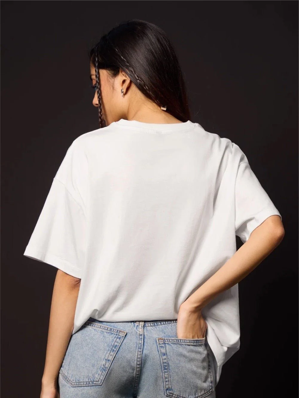 Lowest Price Harleen Queen Printed High Quality Womens Drop Shoulder T shirt Legacy Boutiques Bangladesh - Image 3