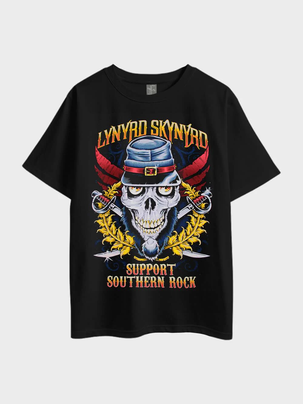 Lynyrd Skynyrd Support Southern Rock Metal Oversized Mens Premium Tee In Low Price At Legacy Boutiques Bangladesh