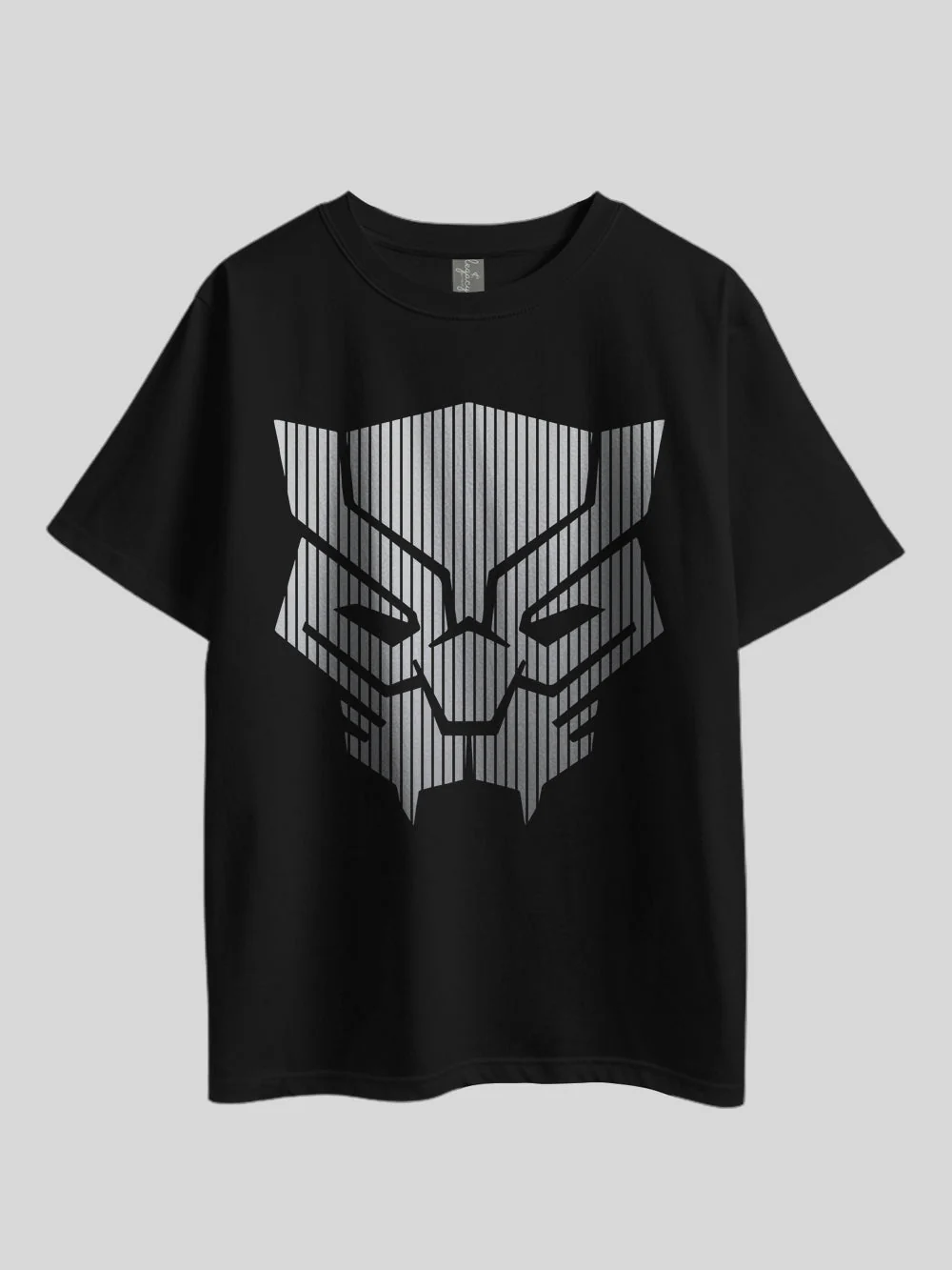 "MARVEL BLACK PANTHER LOGO" Printed Drop Shoulder T-shirt Legacy Boutiques Dhaka - Image 2