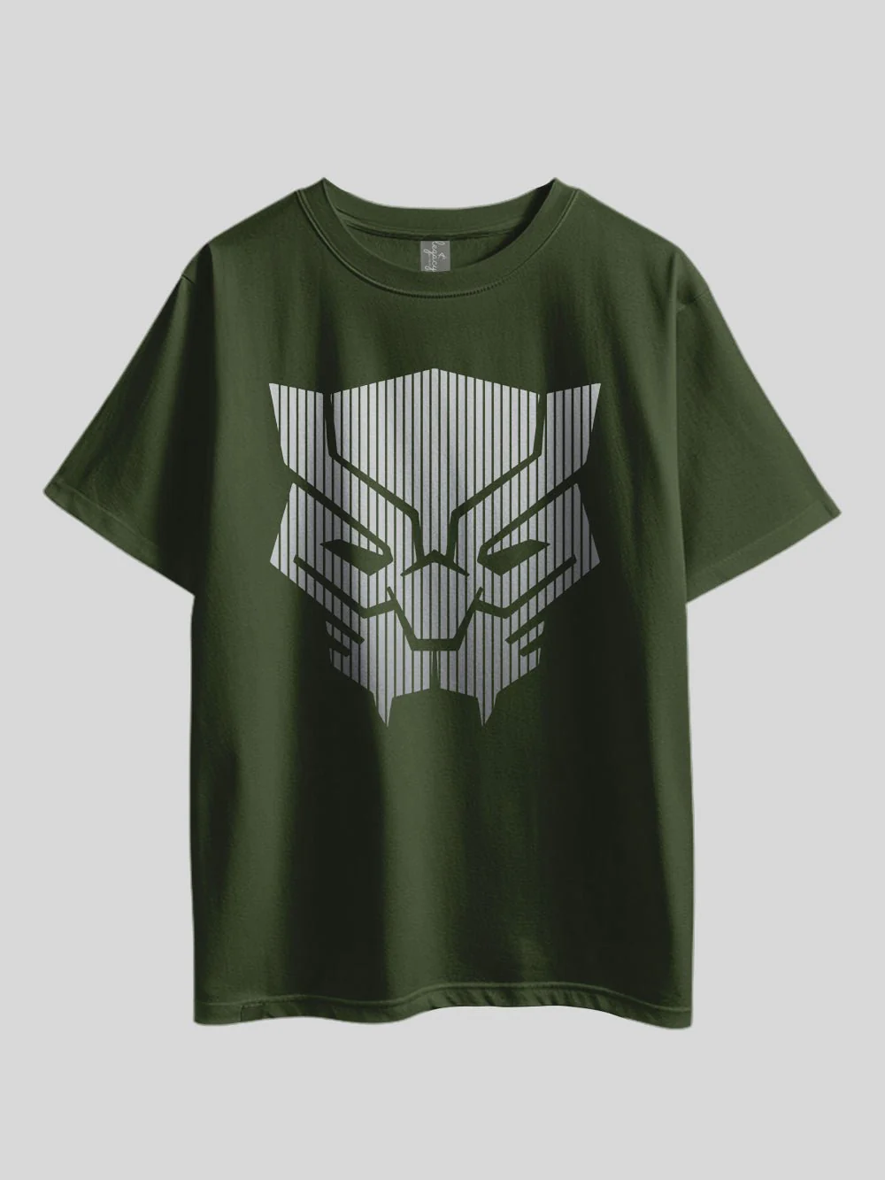 "MARVEL BLACK PANTHER LOGO" Printed Drop Shoulder T-shirt Legacy Boutiques Dhaka - Image 4