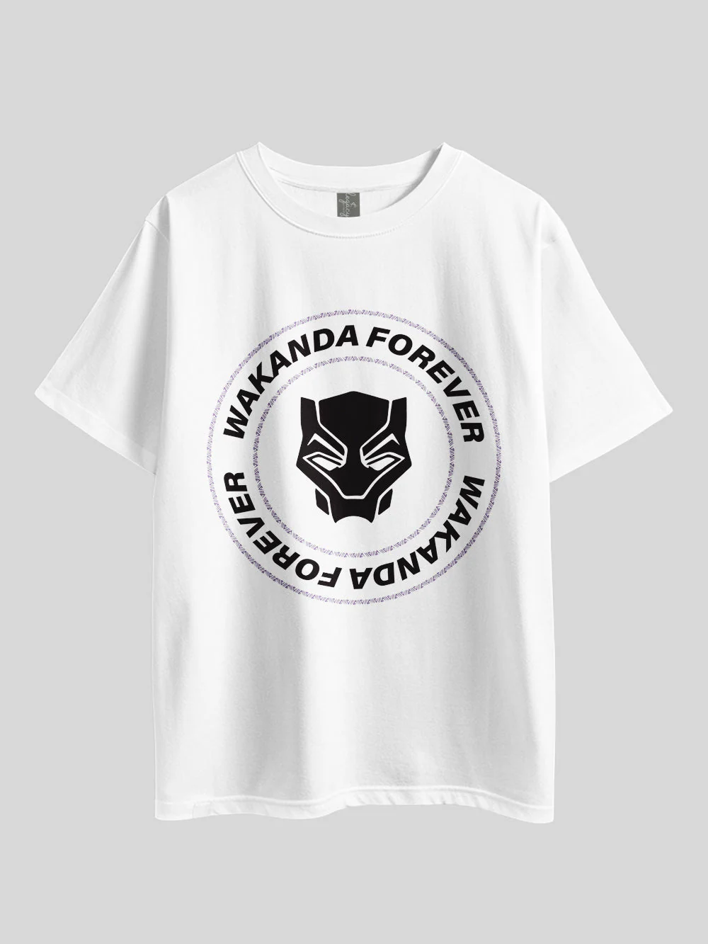 "Marvel Black Panther: Wakanda Forever" Printed Drop Shoulder T-shirt Legacy Boutiques Dhaka