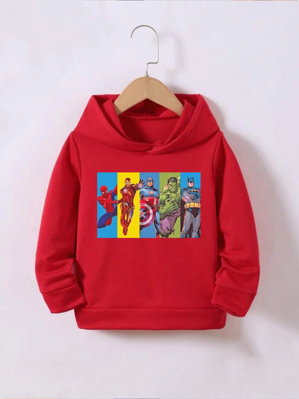Marvel Comic All Super Hero Characters Printed Casual Boys And Girls Kids Hoodie Legacy Boutiques Dhaka - Image 3