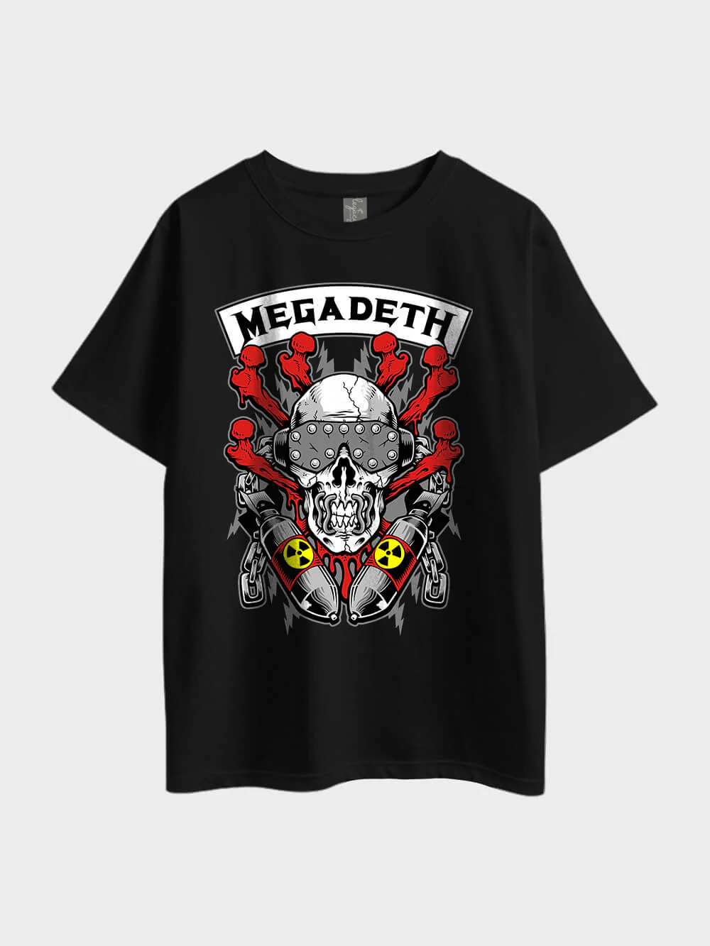 Megadeth Merchandise Oversized Metal Mens Cheapest Tee At Legacy Boutiques BD