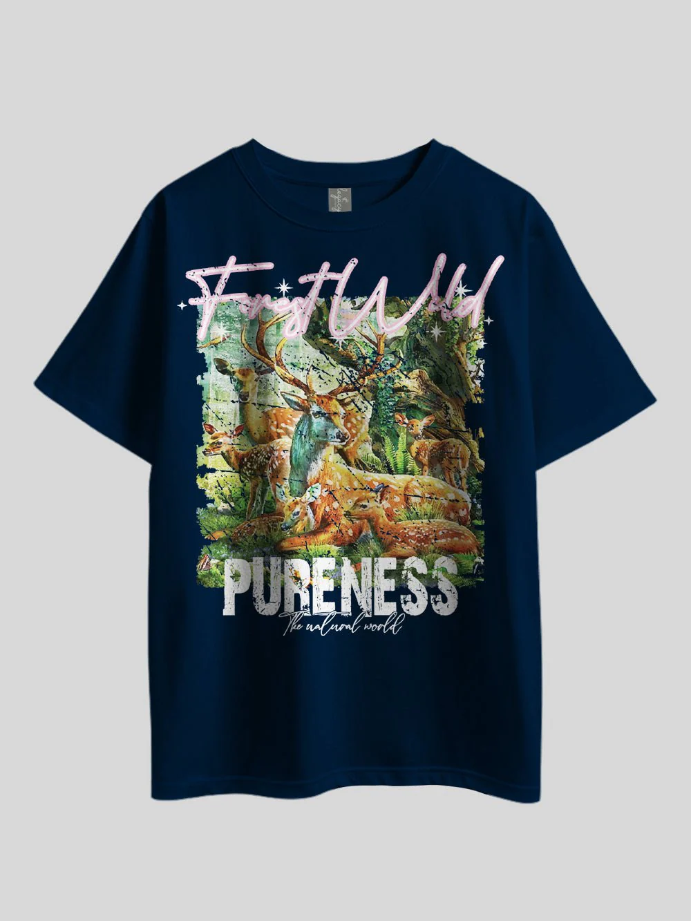 Mens Drop Shoulder T-shirt - Image 2