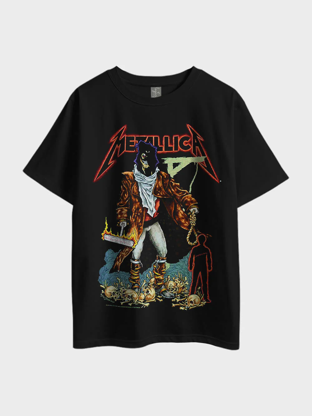Metallica Band Heavy Metal Oversized Men's Cheapest Tee Bangladesh