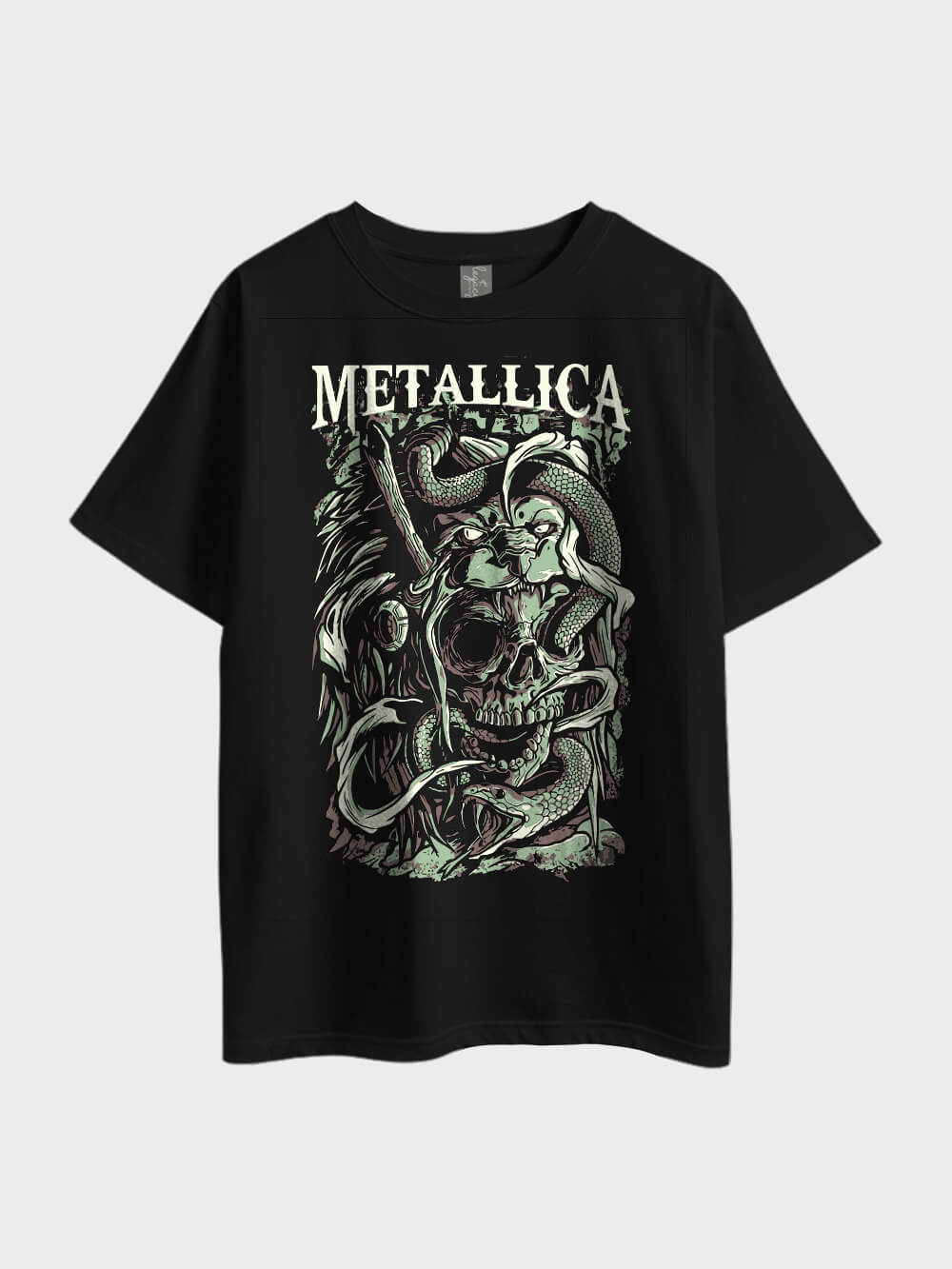 METALLICA Heavy Metal Oversized Men's Tee In Lowest Price BD