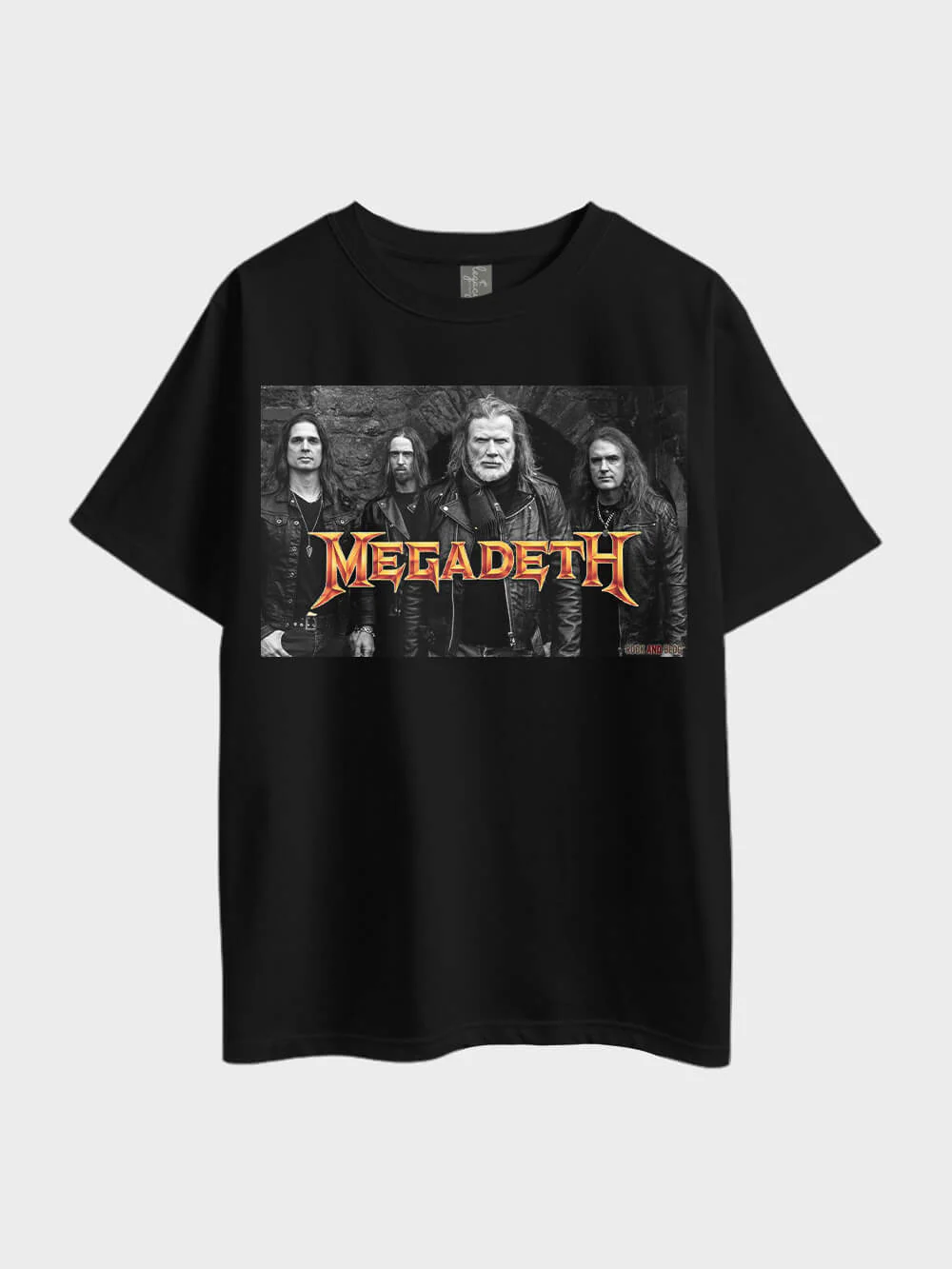Metallica Megadeth Oversized Mens High Quality Tee In Lowest Price At Legacy Boutiques Dhaka