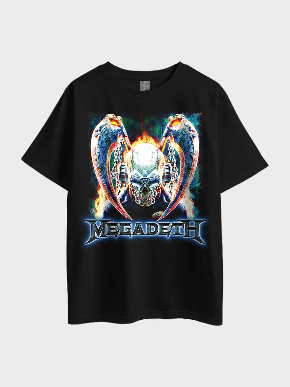 Metallica Megadeth Wings Oversized Mens Premium Quality Tee In Lowest Price At Legacy Boutiques Dhaka