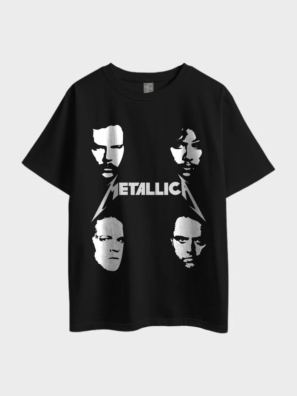 Metallica Rock Band Members Oversized Metal Mens Tee In Lowest Price Only In Dhaka