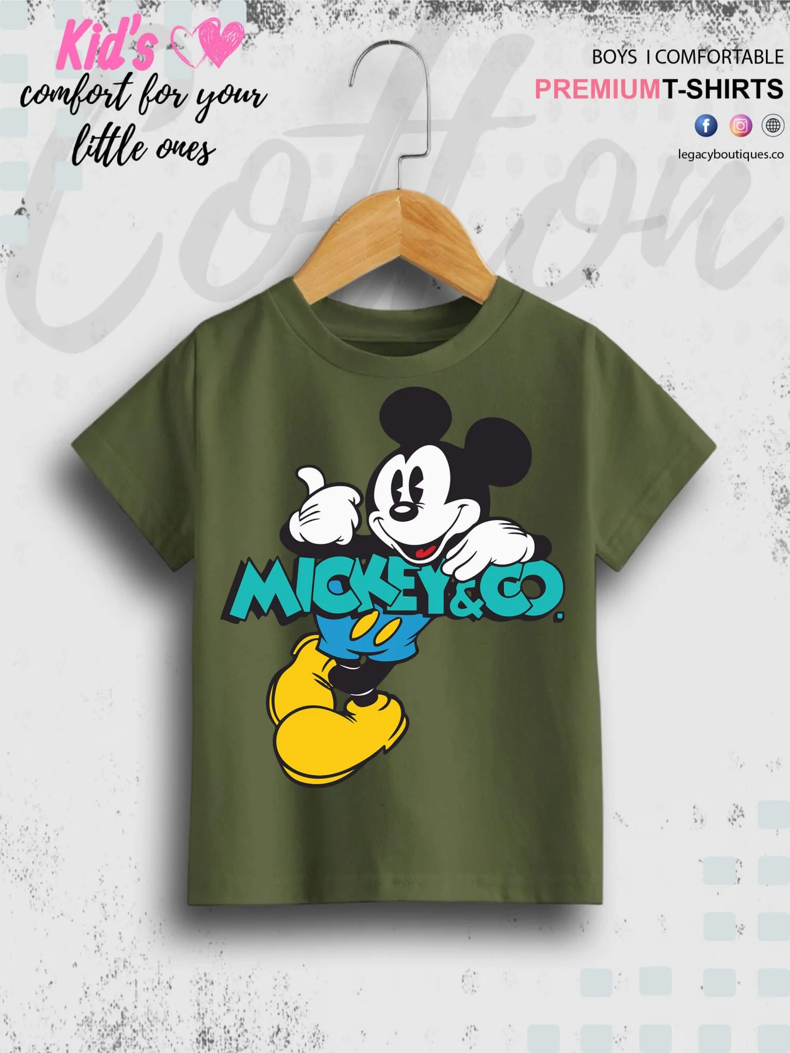 Mickey And Co Printed Baby Boys Summer Time Casual T-Shirt In Cheapest Price Only In Dhaka - Image 3