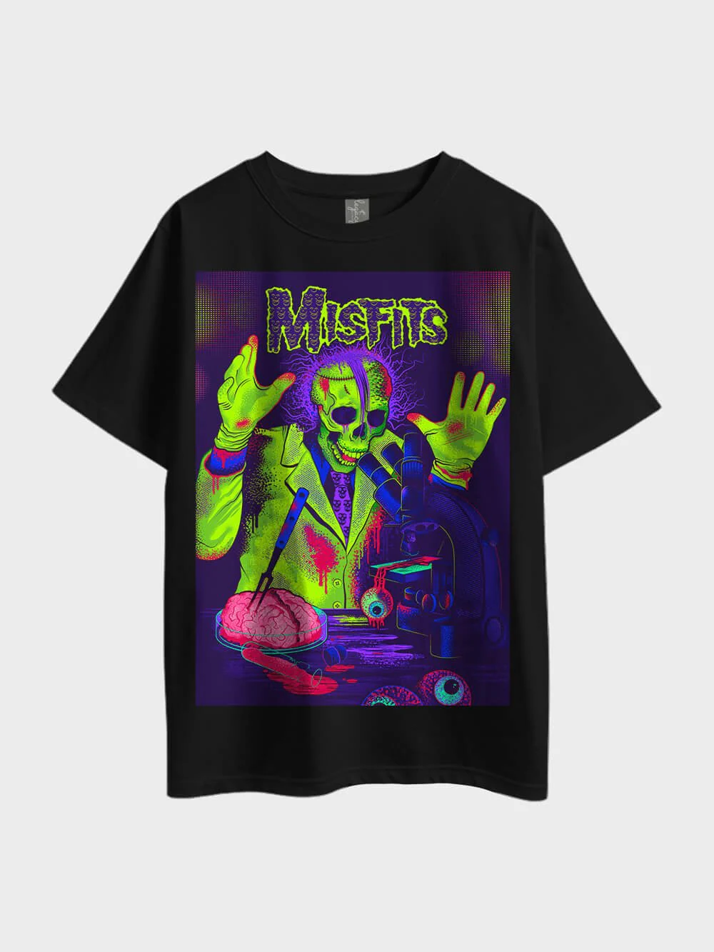 Misfits Dark Lab Heavy Metal Oversized Mens Premium Quality Tee At Legacy Boutiques BD