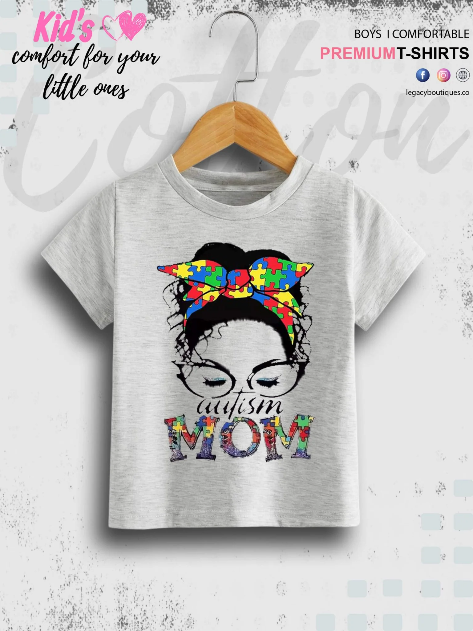 Mom Printed 1 To 11 Year Baby Girls Summer Time T-Shirt In Lowest Price Only In BD - Image 2