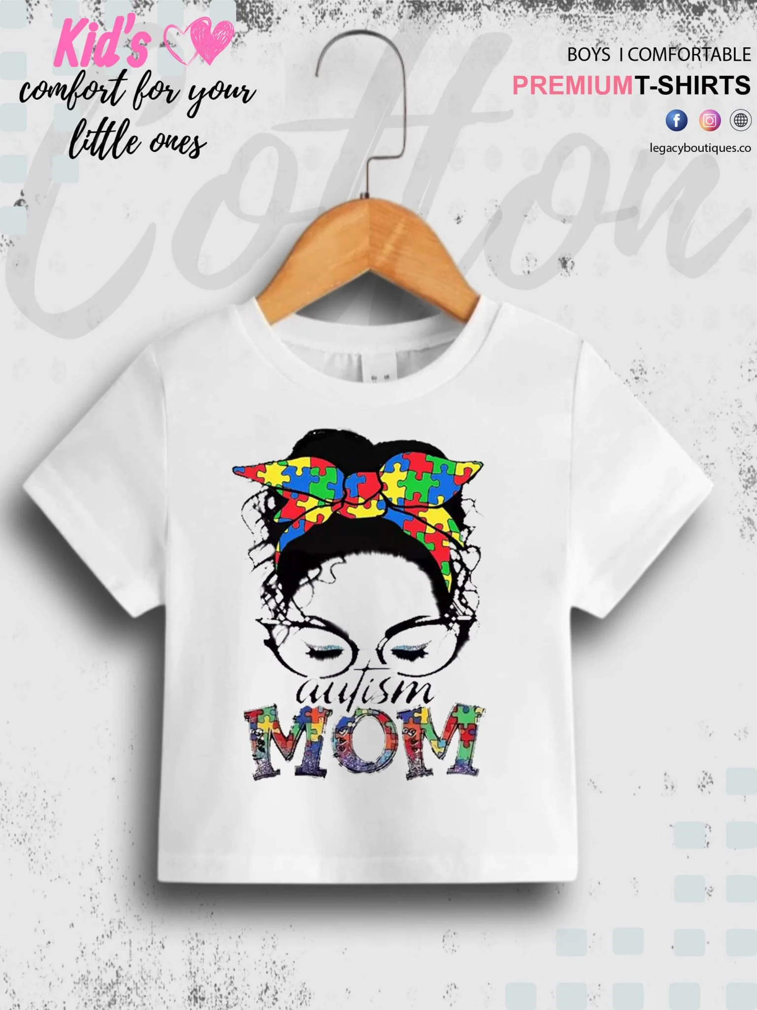 Mom Printed 1 To 11 Year Baby Girls Summer Time T-Shirt In Lowest Price Only In BD - Image 3