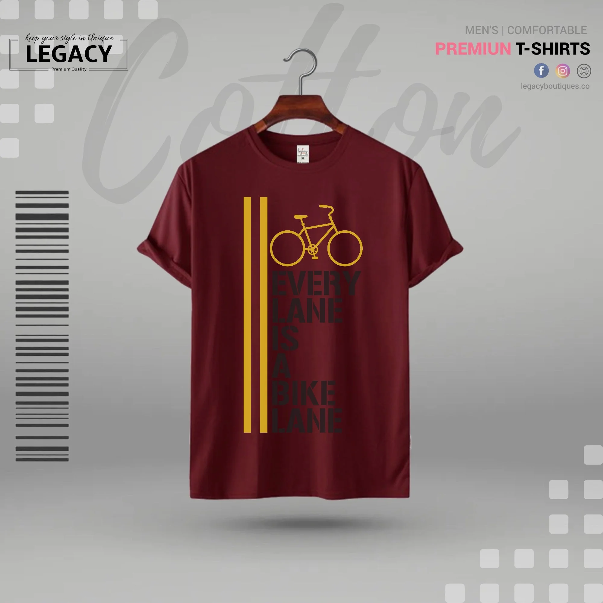 Motivational Mens Premium Designer T-Shirt - Image 5