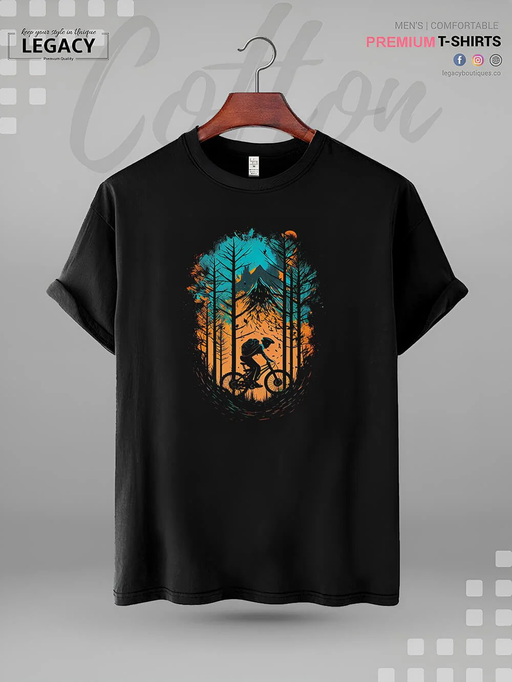 Mountain Bike Good Quality Mens XXXL Tshirt In Lowest Price Only In BD