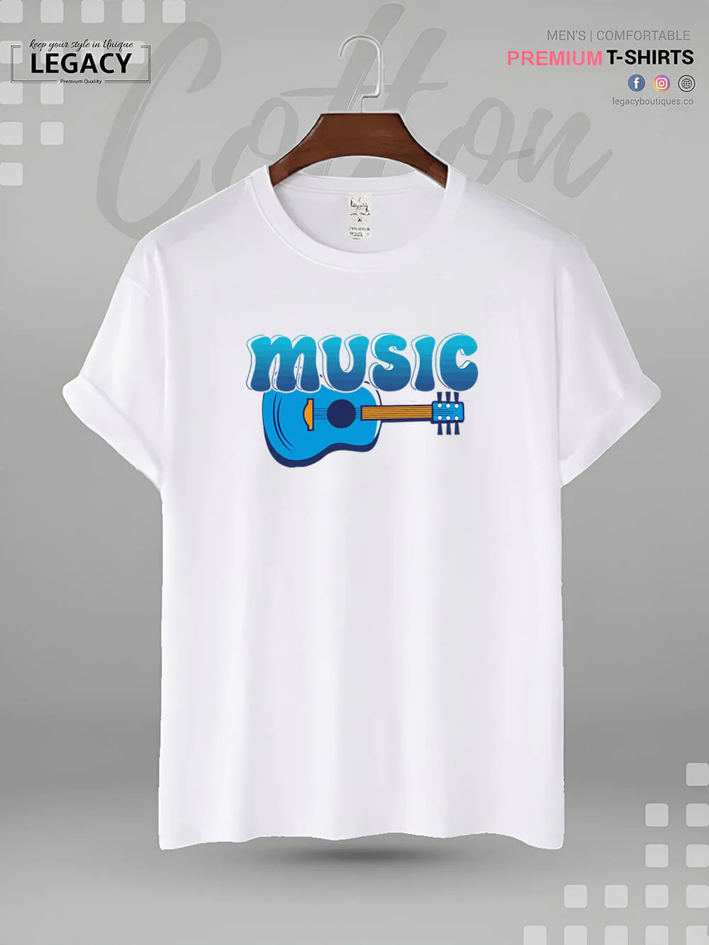 MUSIC Print High Quality Men's T-Shirt In Lowest Price
