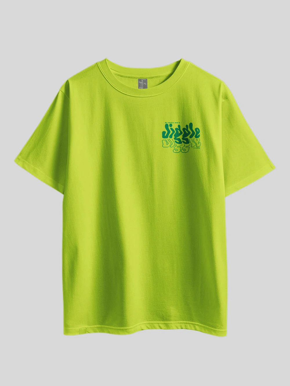 My Money Don't Jiggle Jiggle Teddy Bear Printed Drop Shoulder T-shirt Legacy Boutiques Bangladesh - Image 9