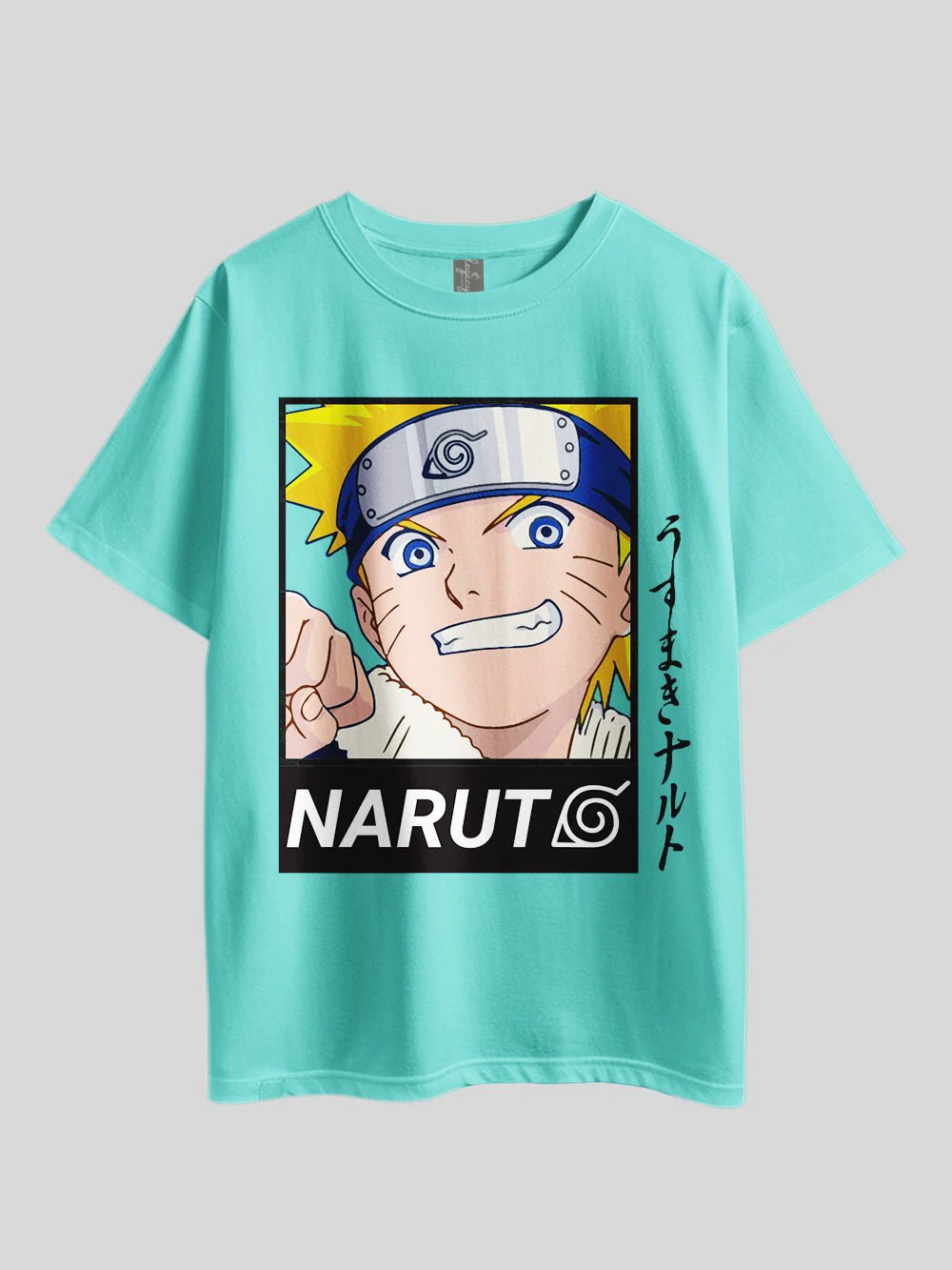 "NARUTO" Bottom Graphic Printed Drop Shoulder T-shirt Legacy Boutiques Bangladesh - Image 7