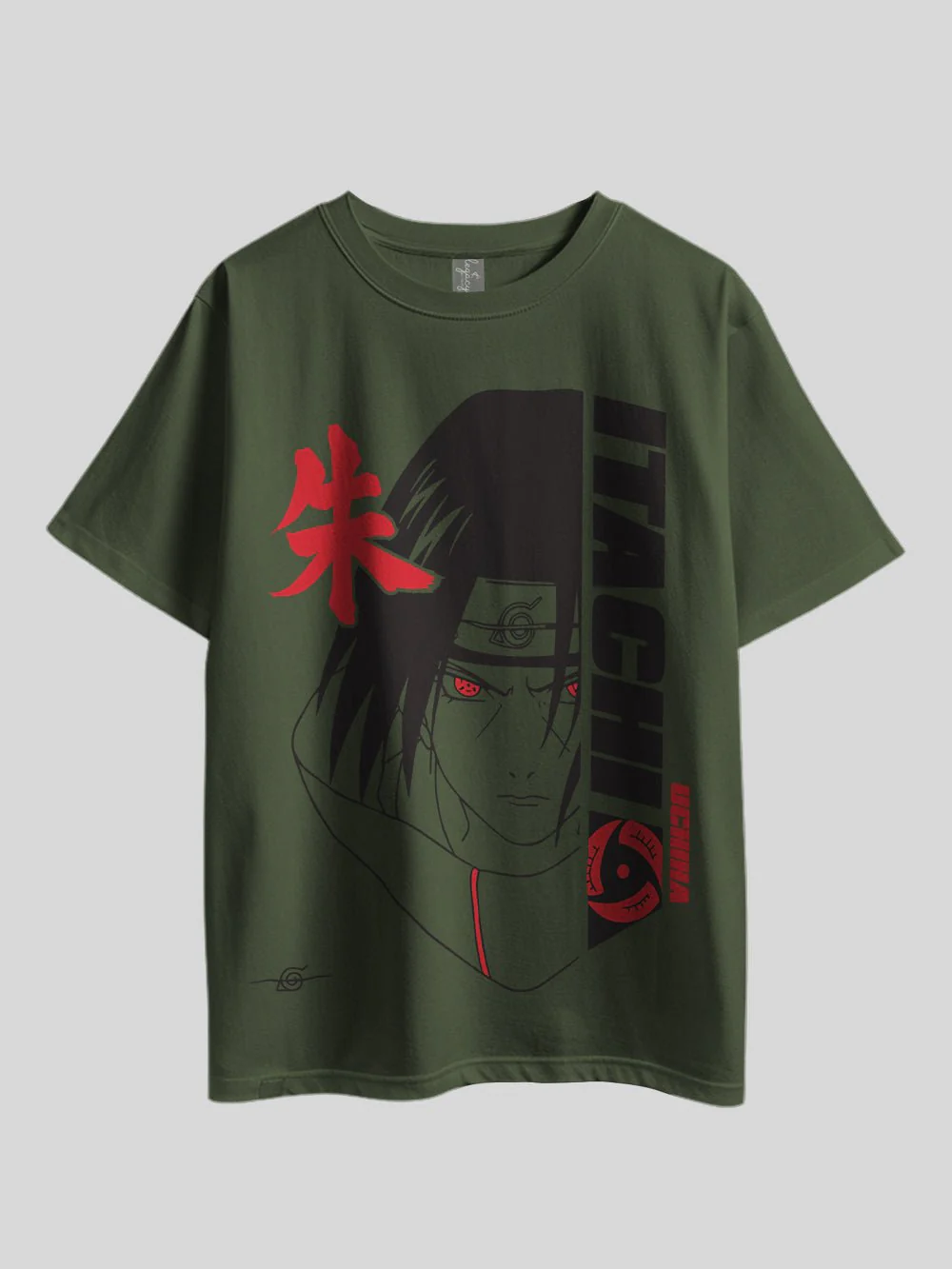 "NARUTO: ITACHI UCHIHA" Graphic Printed Drop Shoulder T-shirt Legacy Boutiques Dhaka - Image 3