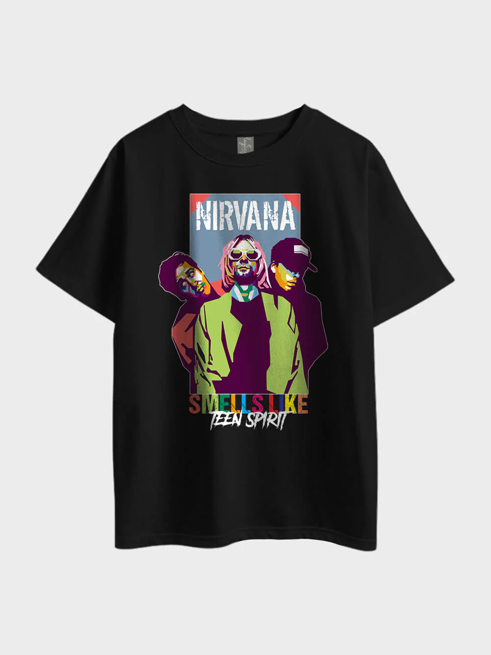Nirvana Smells Like Teen Spirit Heavy Metal Oversized Mens Tee In Lowest Price At Legacy Boutiques BD