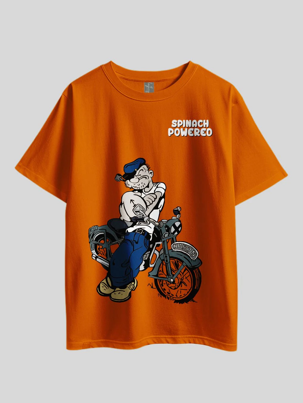 "Popeye Cartoon: SPINACH POWERED" Printed Drop Shoulder T-shirt Legacy Boutiques Dhaka - Image 4