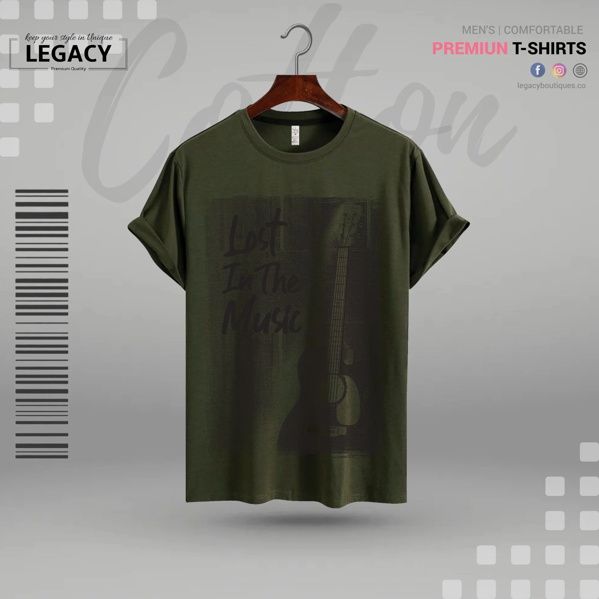 Premium Mens Designer Edition T Shirt - Image 5