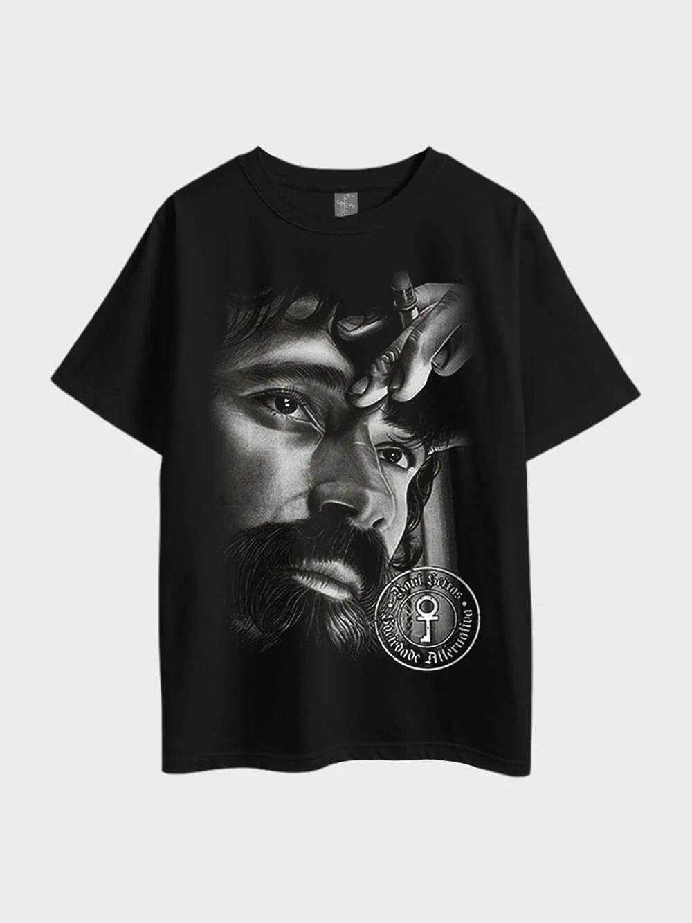 Raul Seixas Brazilian Musician Printed Metal Oversized Mens Tee In Lowest Price At Legacy Boutiques BD