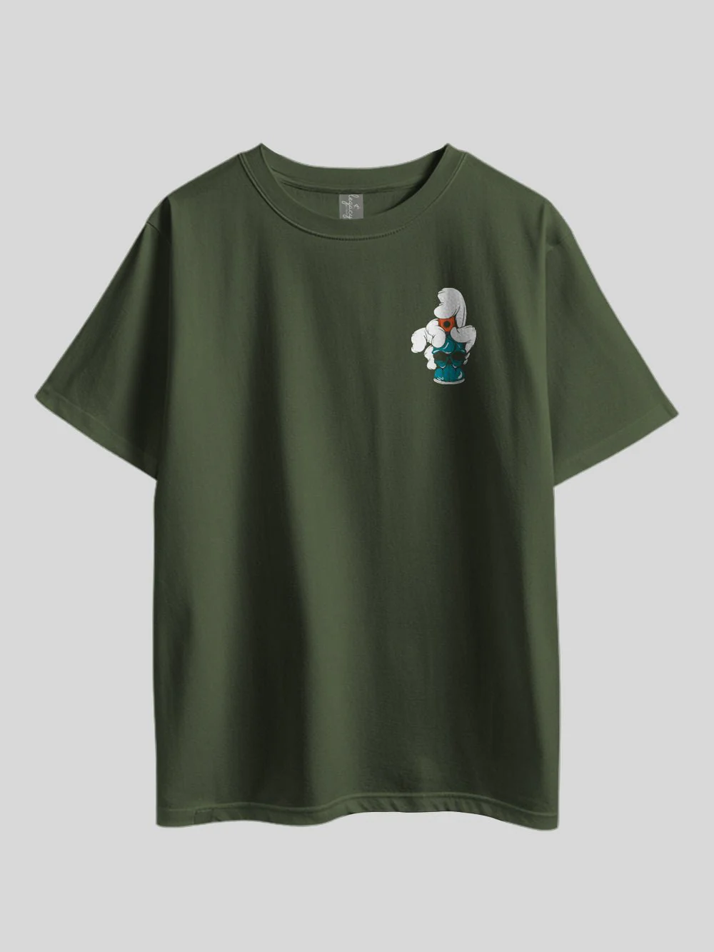 RECKLESS HUMAN SKELETON Graphic Printed Drop Shoulder T-shirt Legacy Boutiques Dhaka - Image 8