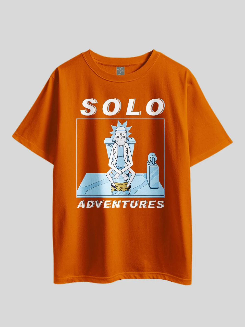 Rick And Morty SOLO ADVENTURES" Graphic Printed Drop Shoulder T-shirt Legacy Boutiques Dhaka - Image 3