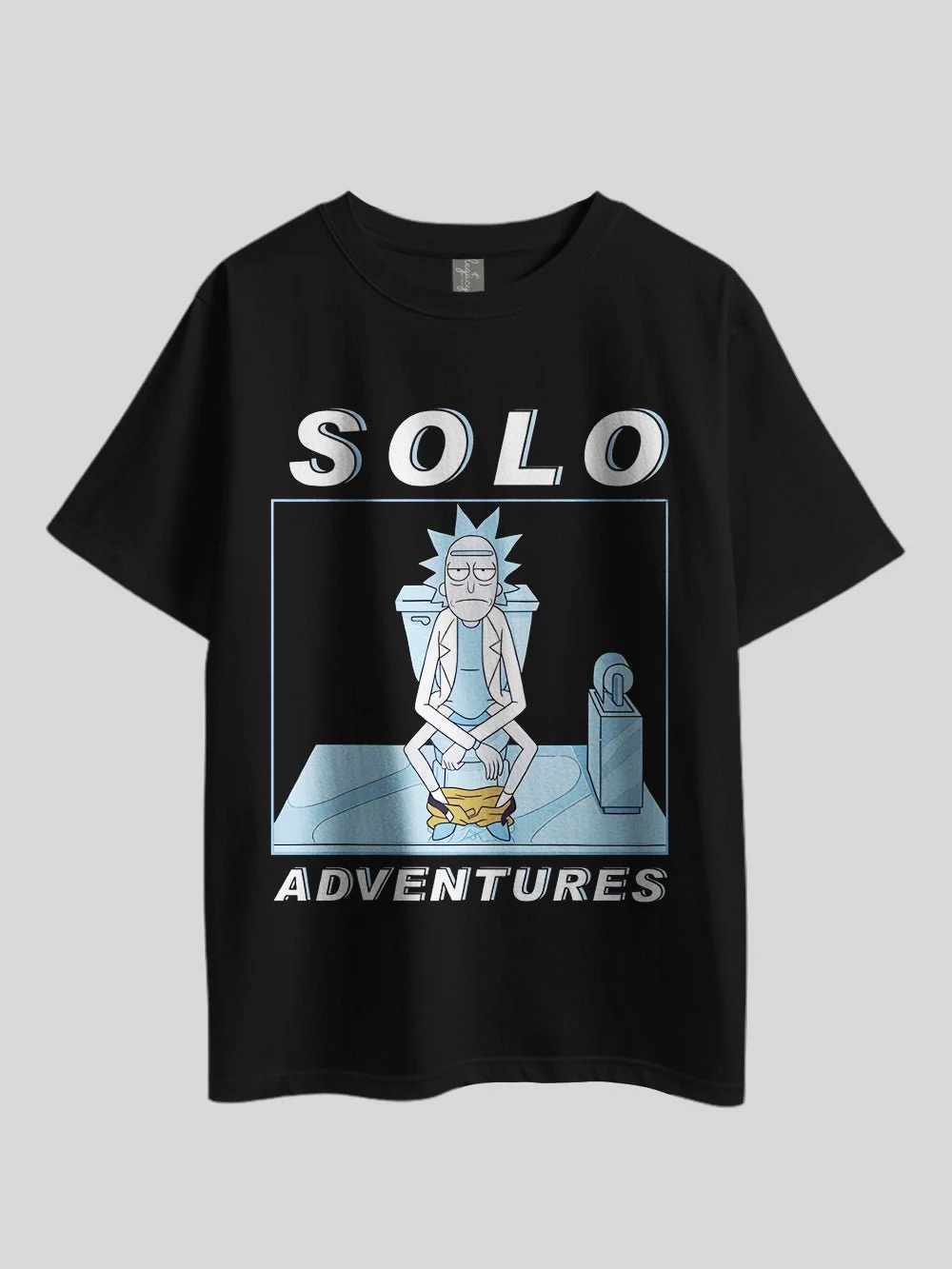 Rick And Morty SOLO ADVENTURES" Graphic Printed Drop Shoulder T-shirt Legacy Boutiques Dhaka - Image 4