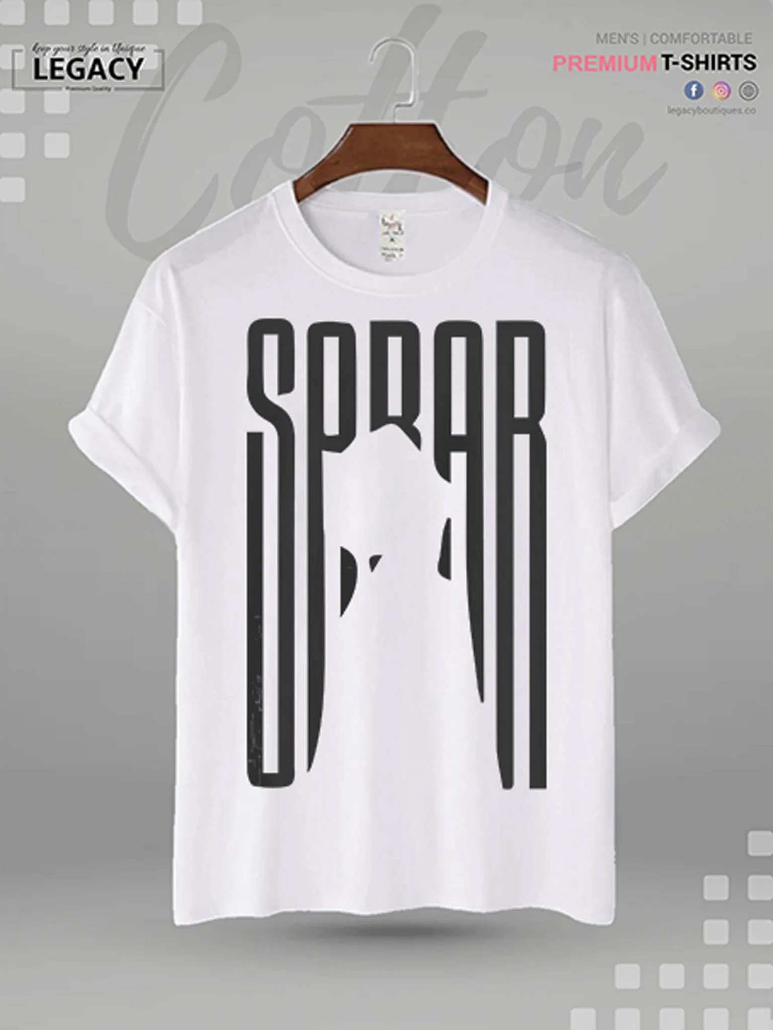 SABR Printed High Quality Men's Islamic T-shirt - Image 3