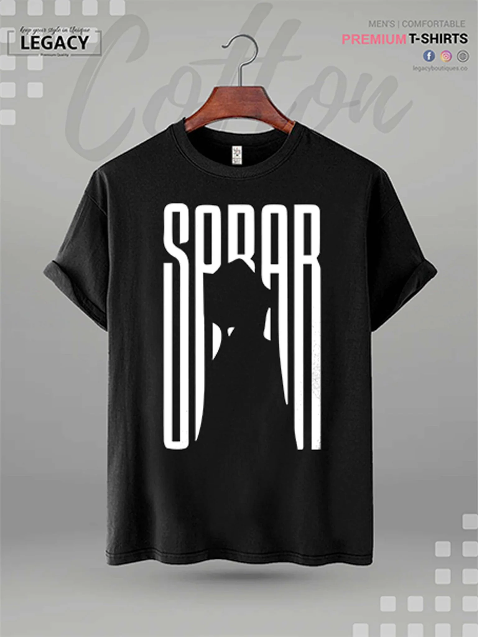 SABR Printed High Quality Men's Islamic T-shirt - Image 4