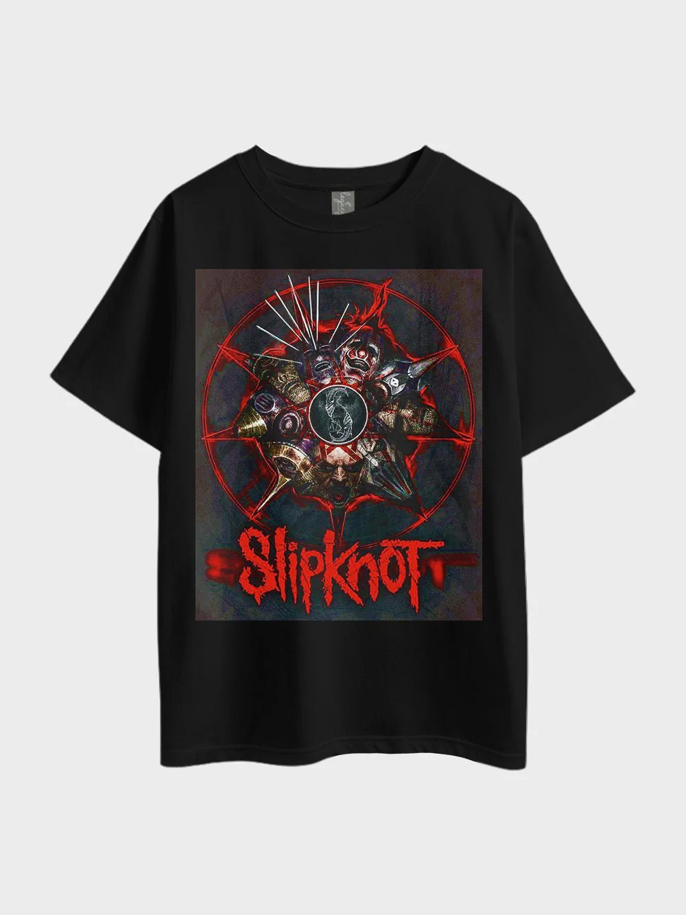 Slipknot Band Printed Heavy Metal Oversized Mens T-shirt Legacy Boutiques Bangladesh