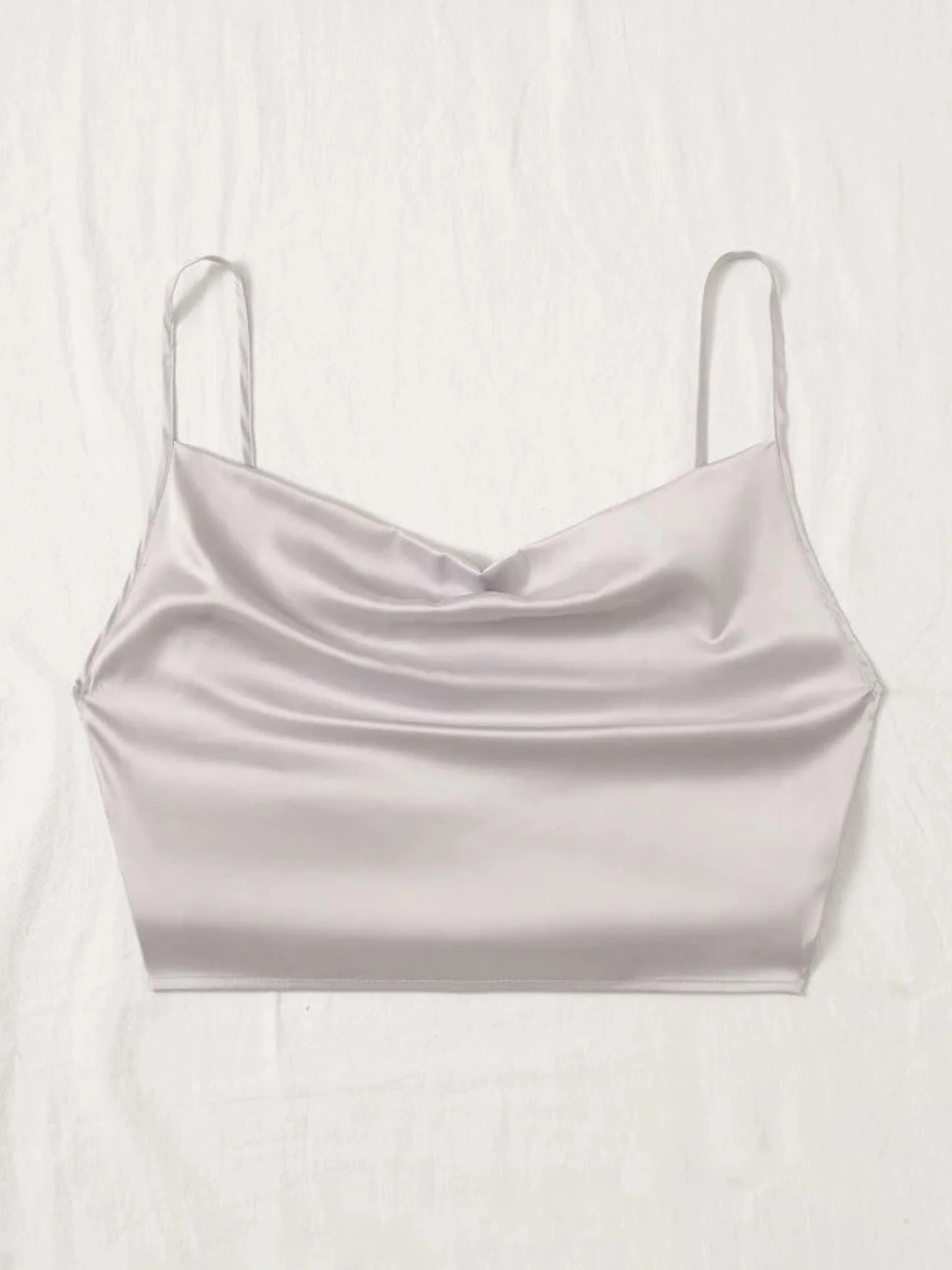Solid backless crop top - Image 5