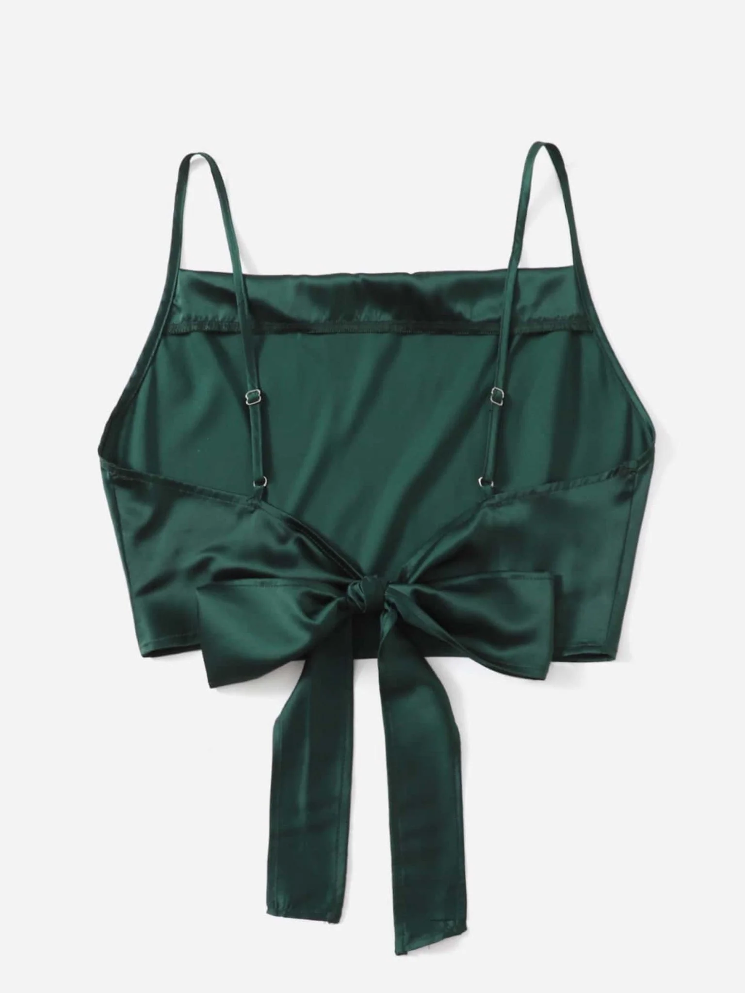 Solid backless crop top - Image 7