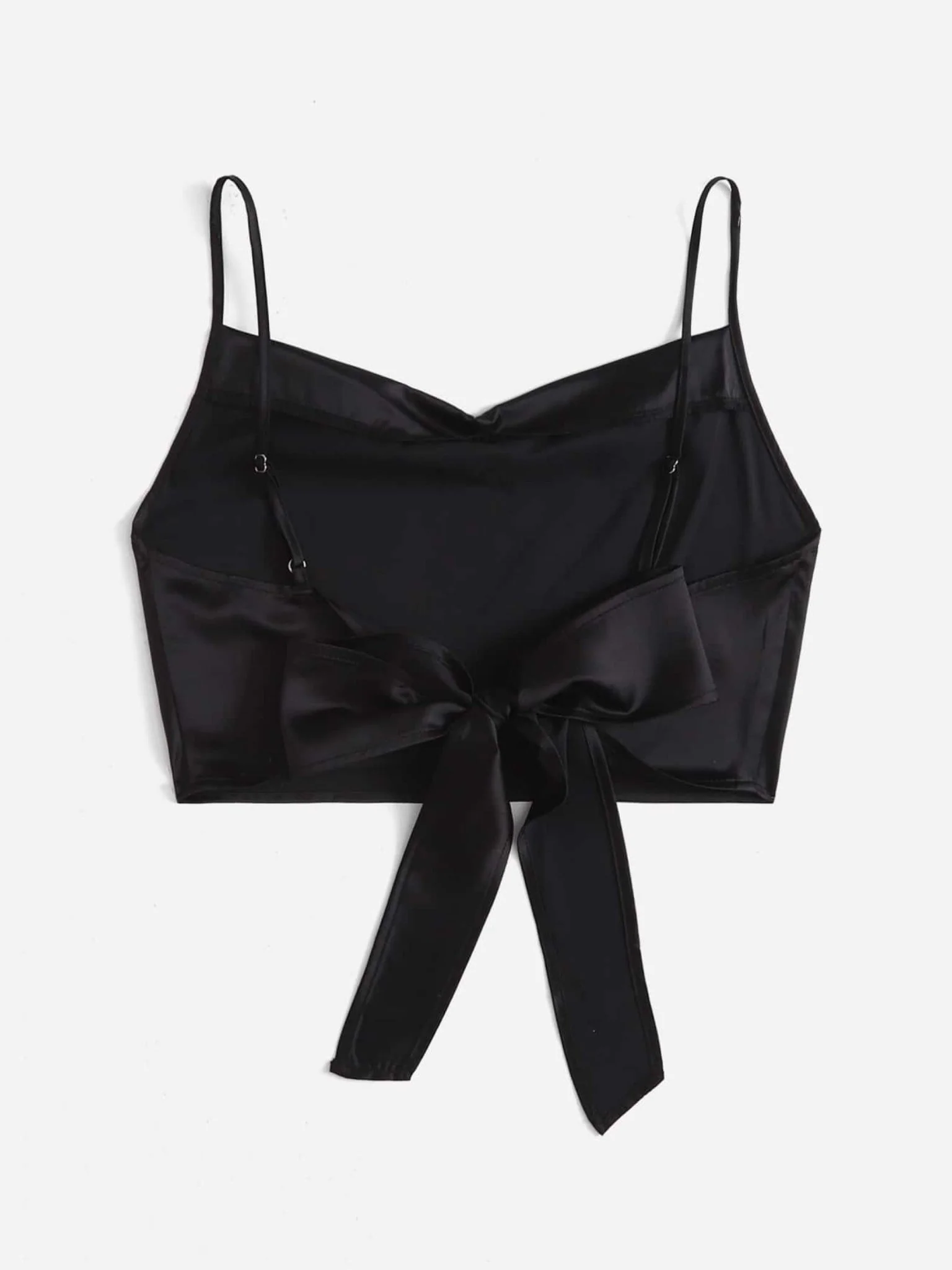 Solid backless crop top - Image 8