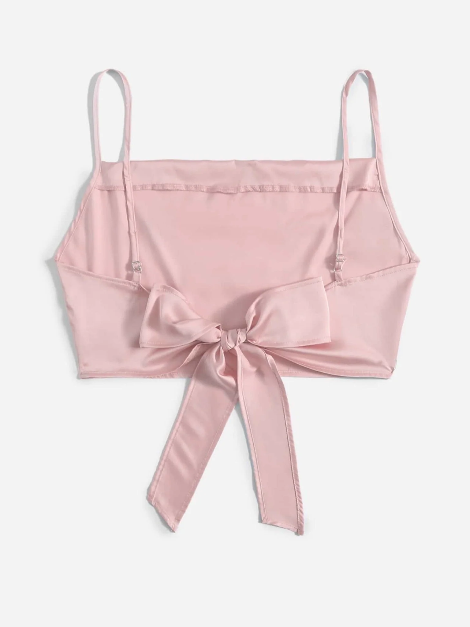 Solid backless crop top - Image 9