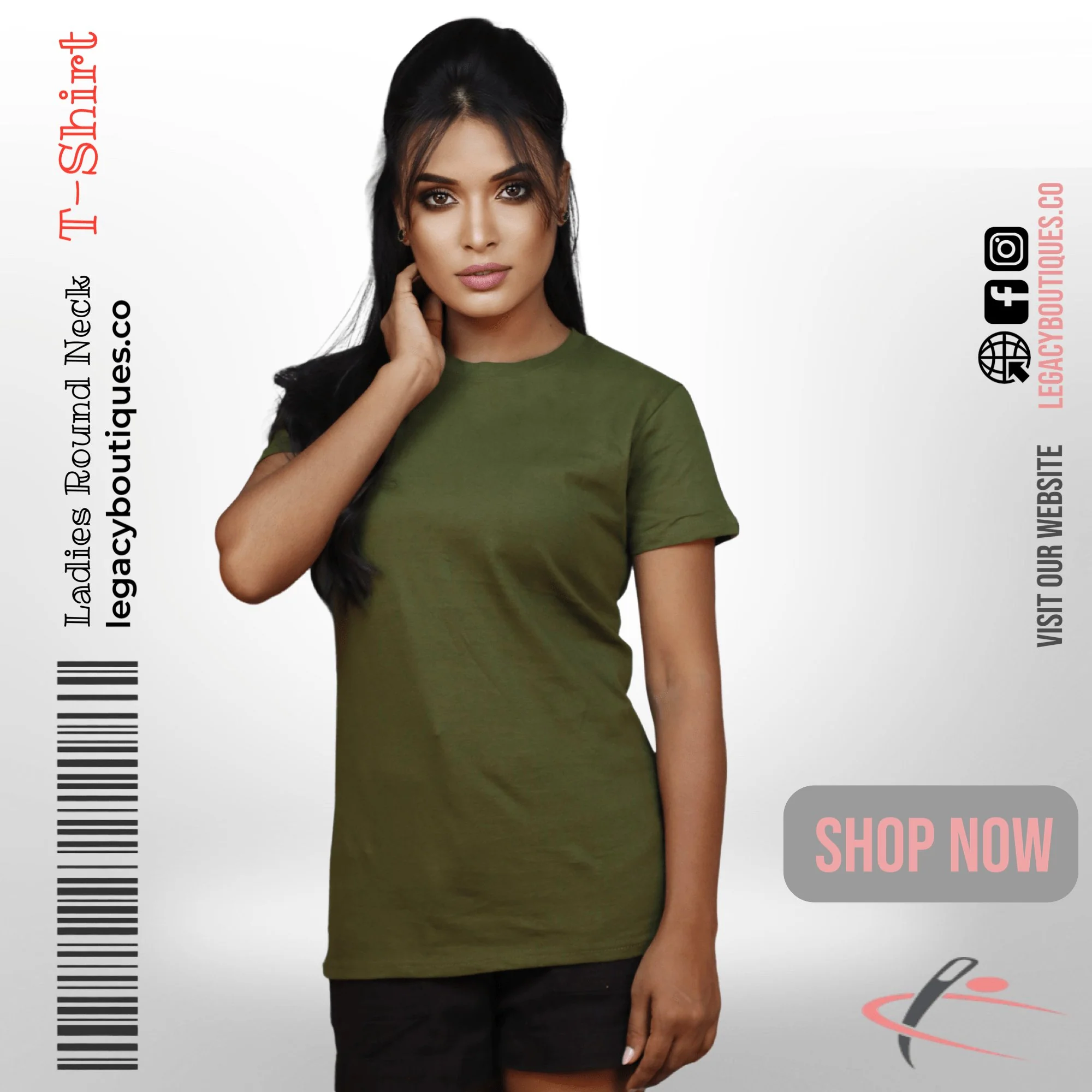 Solid Ledise T-Shirt - Image 3