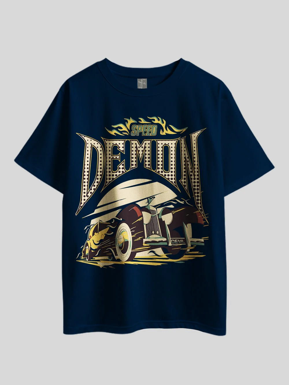SPEED DEMON CAR Graphic Printed Drop Shoulder T-shirt Legacy Boutiques Bangladesh