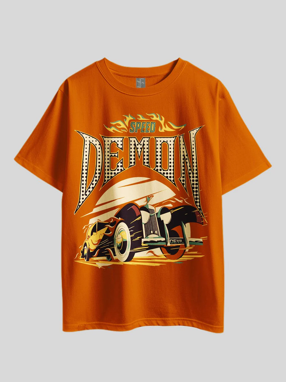 SPEED DEMON CAR Graphic Printed Drop Shoulder T-shirt Legacy Boutiques Bangladesh - Image 4