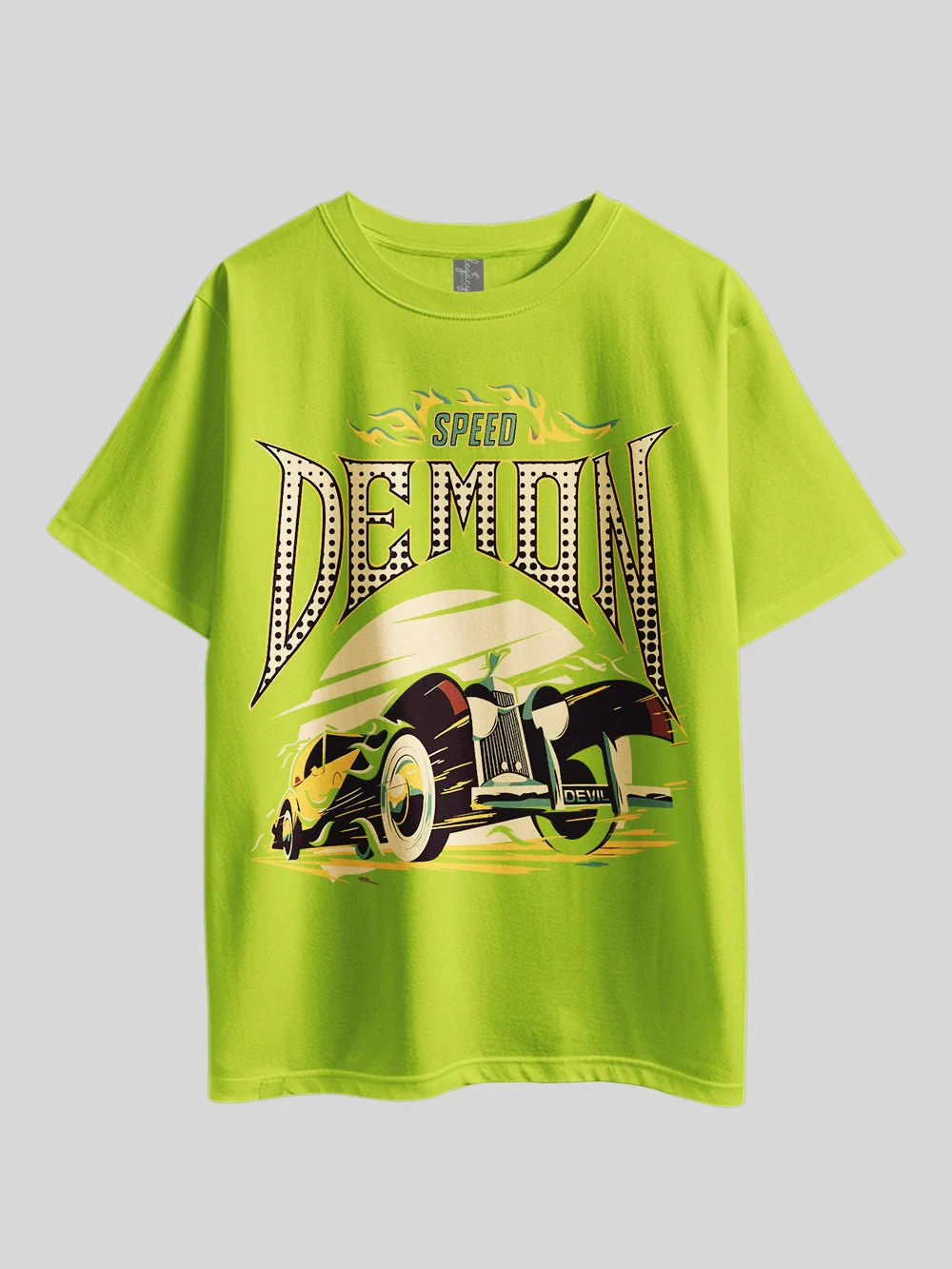 SPEED DEMON CAR Graphic Printed Drop Shoulder T-shirt Legacy Boutiques Bangladesh - Image 5