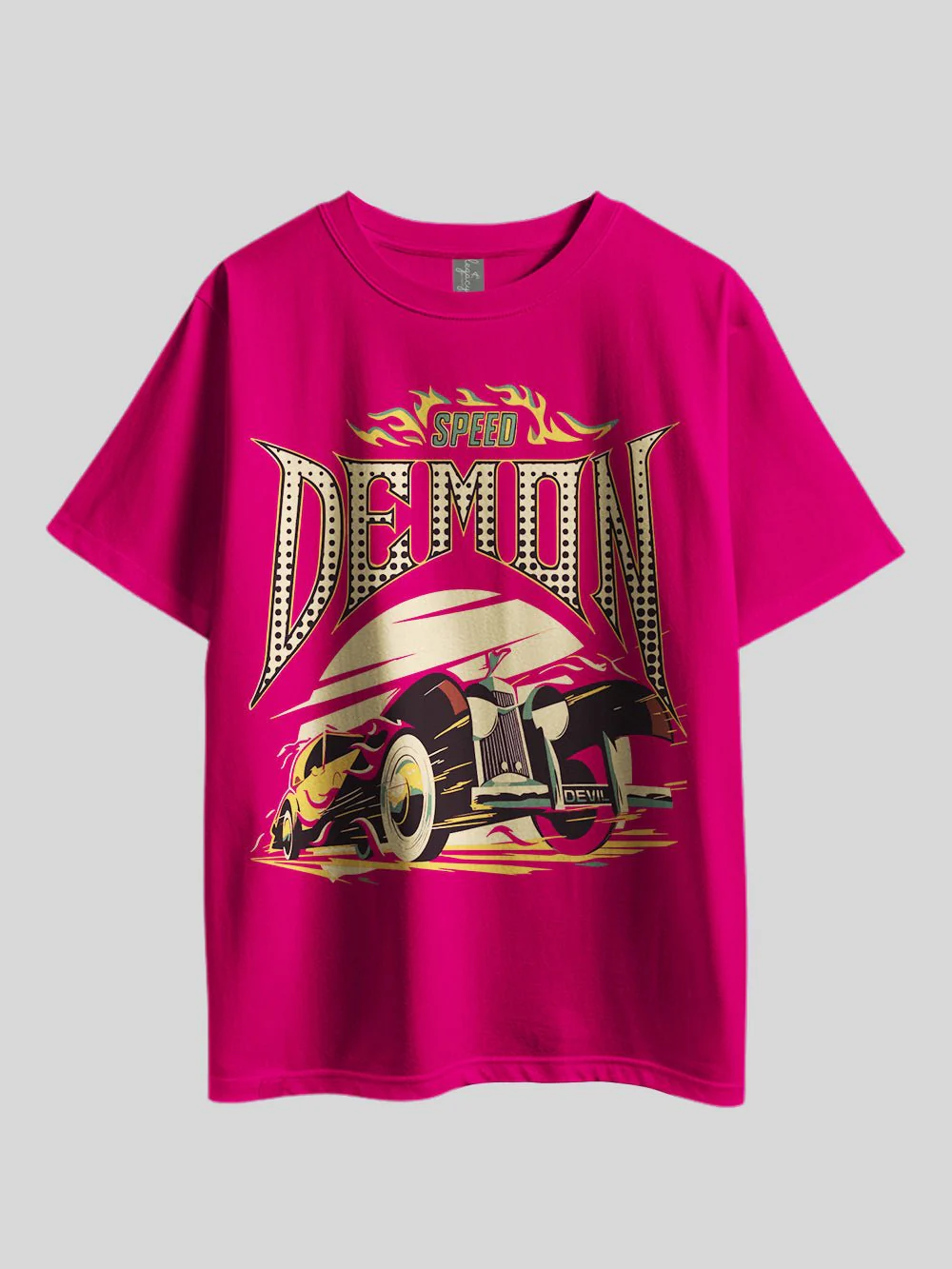 SPEED DEMON CAR Graphic Printed Drop Shoulder T-shirt Legacy Boutiques Bangladesh - Image 6