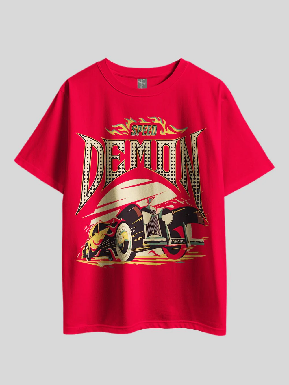 SPEED DEMON CAR Graphic Printed Drop Shoulder T-shirt Legacy Boutiques Bangladesh - Image 7