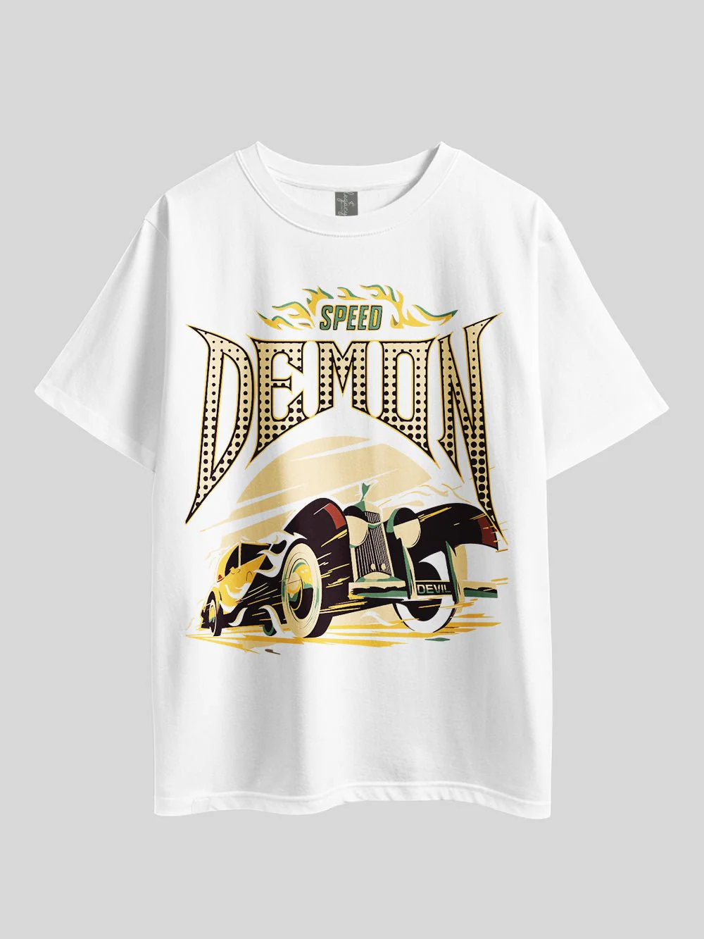 SPEED DEMON CAR Graphic Printed Drop Shoulder T-shirt Legacy Boutiques Bangladesh - Image 8
