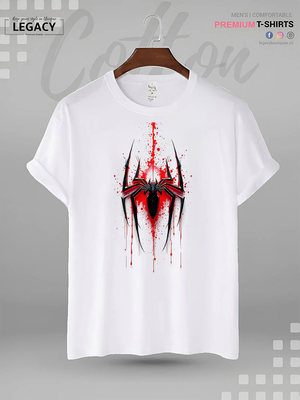 Spider-Man Print Good Quality Mens XXXL Tshirt In Lowest Price Only In BD