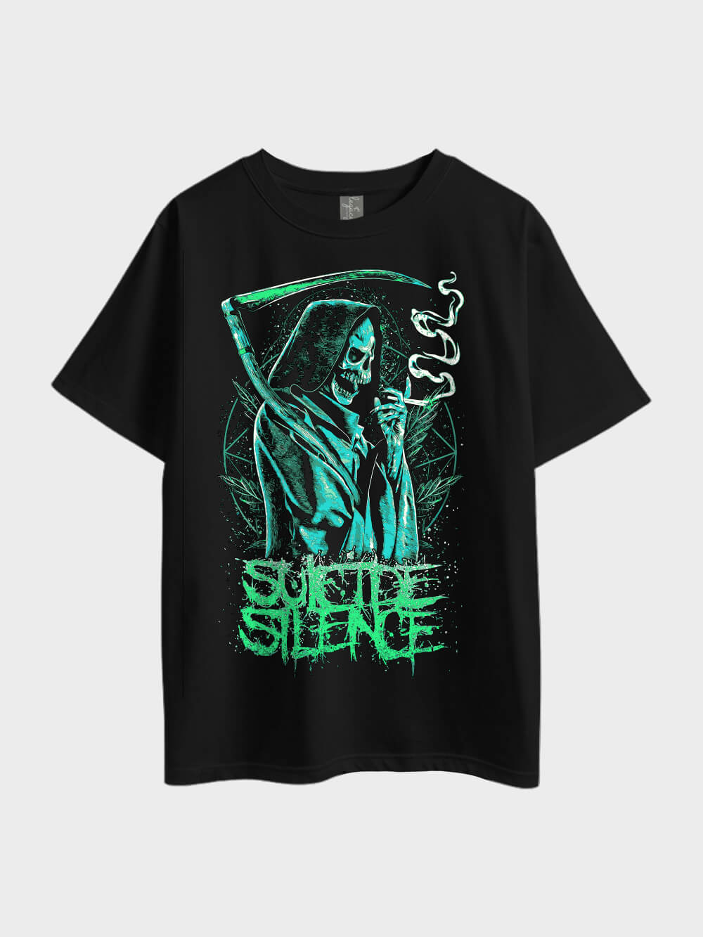 Suicide Silence Reaper Metal Oversized Men's Premium Quality In Cheapest Price Tee Only In BD
